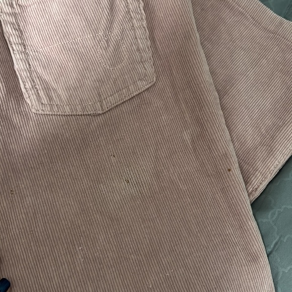 Vintage ZARA - Corduroy women pants Rosty Rose - authentic from Spain - Picture 4 of 5